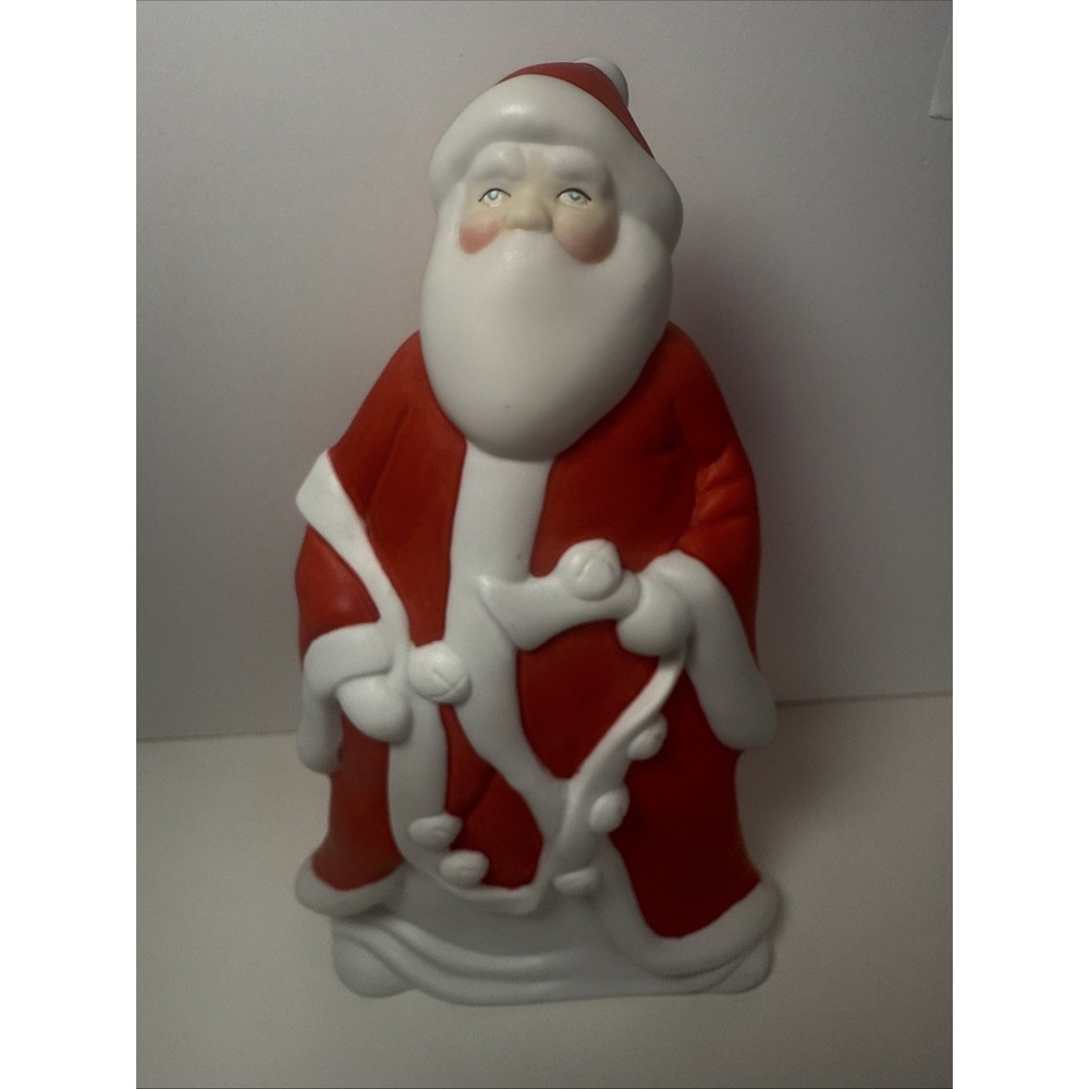 Vintage Dept 56 Ceramic‎ Santa Claus 8.5" Christmas Holiday Decoration Home Xmas